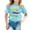 Z01-Sky Blue, variant on Who's Your Crawdaddy T Shirt for Kids Girls Boys Casual Crewneck Short Sleeve Shirts Letter Graphic Printed Funny Carnival Party Tee Tops Yellow 12-13 Years