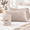 Barely Pink-King, variant on White Snow King Size Eucalyptus Lyocell Pillowcases, Certified Tencel Vegan Silk Static Free