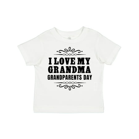 

Inktastic Grandparents Day I Love My Grandma Gift Toddler Boy or Toddler Girl T-Shirt