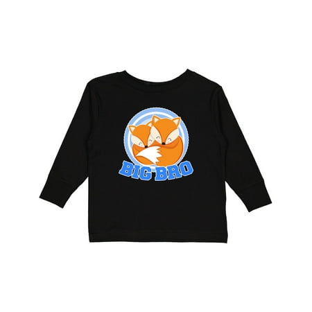 

Inktastic Big Bro Fox Gift Toddler Boy or Toddler Girl Long Sleeve T-Shirt