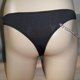 thumbnail image 2 of HOT Mens PU -string Ropa interior Cadena lateral Calzoncillos de tiro bajo Vereinskleidung Hugo pantalones atractivos, 2 of 9
