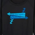 thumbnail image 3 of Dr. Seuss - You Can Steer Yourself - Women's Lightweight French Terry Long Sleeve Shirt, 3 of 6