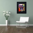 thumbnail image 3 of Trademark Fine Art "Doberman" Canvas Art by Dean Russo, Black Matte, Black Frame, 3 of 4