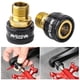 thumbnail image 3 of 2 espaciadores de pedal de extensión de Pedal izquierdo y derecho, rosca de material acero de 9/16 '', adaptador de 20mm, extensión de Pedal de eje para Oro DYNWAVEMX Extensores de pedal de bicicleta, 3 of 8