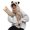 1-Beige4303, variant on XIAOCHA Women’S Panda Hooded Scarf‑Mitten Set Solid Hats Party Fall‑Winter Bonnet,Beige