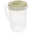 thumbnail image 1 of EeaseCA 2200ML Large Capacity Beverage Storage Container Heat Resistant Cold Water Jug Plastic Juice Pitcher Household Teapot Kettle, 1 of 8