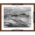 thumbnail image 5 of Art.com Aerial View Of Jupiter Terrace-Fountain Geyser Pool Yellowstone NP Wyoming 1933-1942 Art Print by Ansel Adams, Brown Frame Wall Art, 21" x 17", 5 of 5
