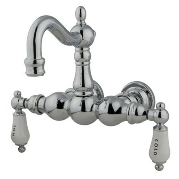 Kingston Brass CC1003T8 3-38" Wall Mount Tub Filler CC1003T8