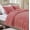 Dusty Rose, variant on Elegant Comfort Bedding Set 3-Piece Faux Rabbit Fur Comforter Set - All Season Warm Down Alternative , Plush Micro-Mink 3PC Bedding Set with Matching Shams, King, Sage