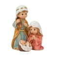 thumbnail image 2 of Colección de manualidades con escena de la Natividad navideña, regalo, figura de la Sagrada Familia, estantería con luz, 2 of 9