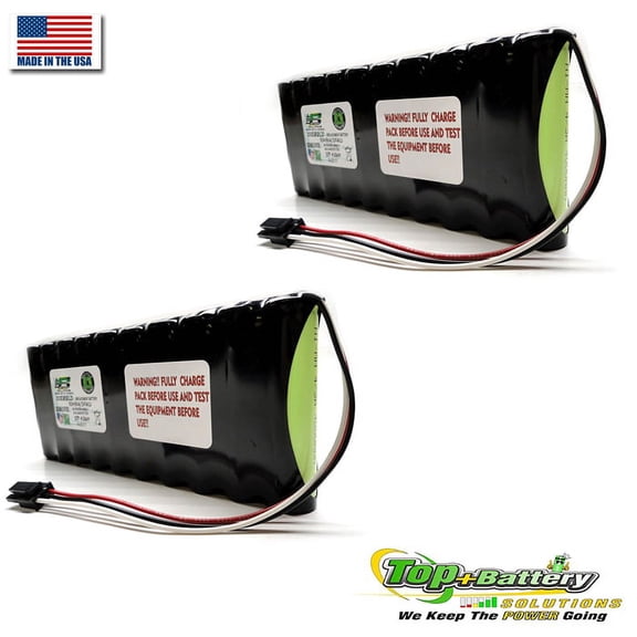 Voting Machine 12v Replacement Battery 10HR-4/3FAU H450AE-10DB Diebold ACCUVOTE-TSX Qty.2