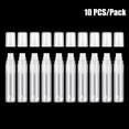 thumbnail image 3 of 10 Pack Paint Pens 15 mm White Empty Acrylic Permanent Marker Clear Acrylic Paint G12083, 3 of 7