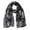 Black, variant on Hontri Chiffon Scarf in Clearance, Women Shawl Paris Yarn Autumn Print Scarves Scarf, Female Black One Size