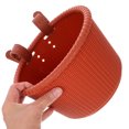 thumbnail image 3 of KAKOWELY Kids Bicycle Basket Rectangular for Outdoor Playtime Plastic 1Set, 3 of 6