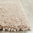 thumbnail image 4 of SAFAVIEH Popcorn Solid Polyester Shag Area Rug, Beige, 2' x 3', 4 of 8