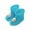 Blue, variant on Gelikeya Kids Rain Boots Fashion Pattern Outdoor Wear Little Girl School Shoes Cowgirl Boots (Rainwear, Blue, 4-5 Years)