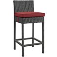thumbnail image 3 of Modway Sojourn 5 Piece Outdoor Patio Sunbrella® Pub Set, Multiple Colors, 3 of 4