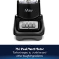 thumbnail image 3 of Oster Turbo 5-Speed Black Countertop Blender, Kitchen Blender, Blender for Smoothies, 3 of 7