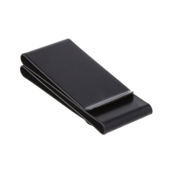 UNTERING Stainless Steel Slim Double-sided Money Clip Purse Wallet Credit Card ID Holder