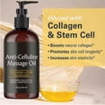 thumbnail image 2 of 240ml Anti Cellulite Massage Oil Infused with Collagen and Stem Cell Skin Tightening Cellulite Moisturizing Body Essential Oil, 2 of 4