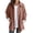 Brown, variant on Jacket Women Fall Winter Long Sleeve Casual Button Down Collared Bed Jackets Fuzzy Warm Coat Outerwear