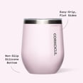 thumbnail image 4 of Vaso de vino sin tallo Thermos Corkcicle, 355 ml, rosa, 4 of 8