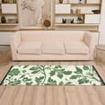 thumbnail image 2 of Yayeee Runner Rug for Bedroom 2'x6' Machine Washable Hallway Non Slip Mat, Green Floral, 2 of 8