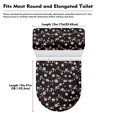 thumbnail image 7 of HELLHERO Universal Polyester Toilet Covers Set, Washable and Reusable Non-Slip Toilet Seat Cover Set for Bathroom Supplies, 7 of 7