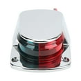 thumbnail image 3 of Luz de navegación para barco, luz de proa LED, lente roja y verde, IP67, resistente al agua, visibilidad de 1 milla para yates, veleros y barcos a motor., 3 of 14