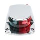 thumbnail image 2 of VIFERR Luz LED de navegación para Barcos, luz de Proa, Lente roja y Verde, Resistente al Agua IP67, Visibilidad de 1 Milla para Yates, veleros, lanchas motoras, Kayak, 2 of 5