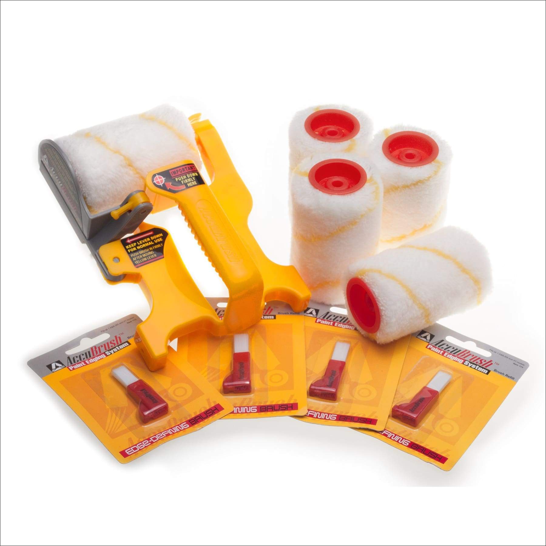 Accubrush MX Paint Edger 11 piece Jumbo kit