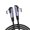 200cm, variant on Elegant Right Angled USB C Charging Cable with Reinforced Braiding Ergonomic Data Line for Long Lasting Performances