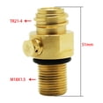 thumbnail image 2 of USHOBE 1Set CO2 Tank Connector Golden Color Copper Material For Soda Maker Home, 2 of 8