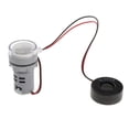 thumbnail image 1 of LOVIVER 22mm 0-100A Ammeter Current Meter LED Digital Display Cylindrical White, 1 of 8