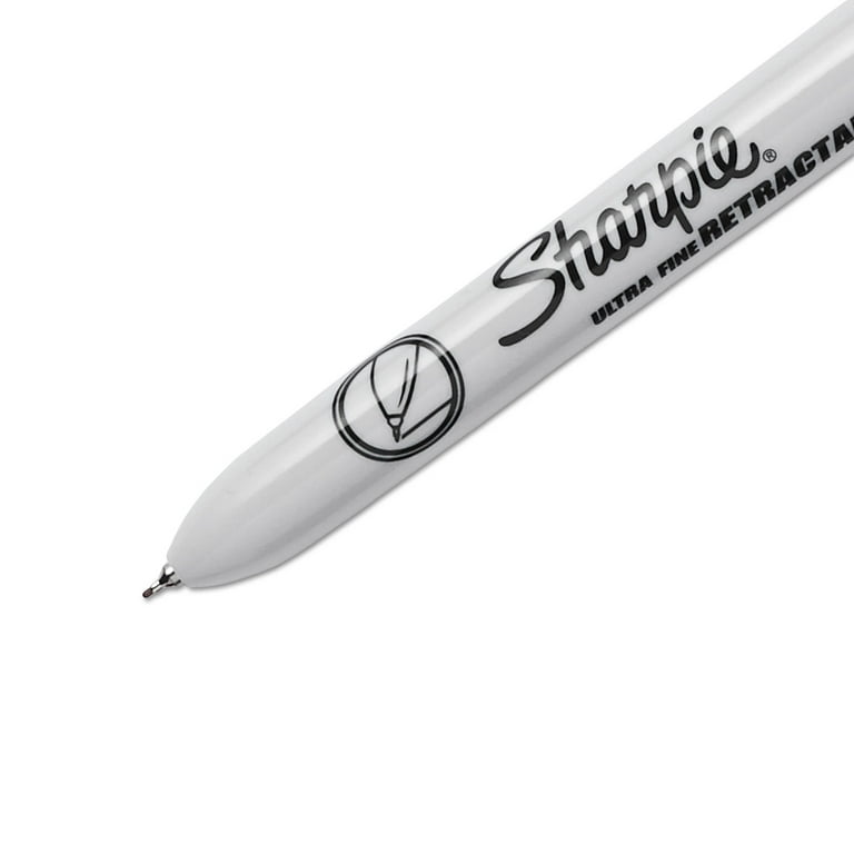 SHARPIE Retractable Ultra Fine Point Permanent Markers, 3 Colored  Markers(1735794)