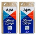 60 Ct Brown Paper Lunch Bags Food Meal Snack Loot Bag Merchandise Grocery Party