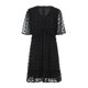 thumbnail image 2 of SAYOO , vestido de chifón de verano para mujer, vestido informal de media manga con cuello en V y estampado de puntos de Color sólido para fiesta SAYOO  Moda, 2 of 9