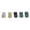 A, variant on 100Pcs Chips Set Roulettes Game Bingo Chip Plastic Casinos Chip Small Learning Counters Chip Easy to Use