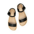 thumbnail image 4 of DREAM PAIRS Women's Ankle Strap Flat Sandals Open Toes One Band Buckle Summer Dressy Sandals, 4 of 7