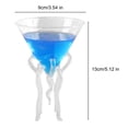 thumbnail image 6 of KGJQ Octopus Wine Glass, Jellyfish Shaped Martini Cup, Creative Cocktail Glass for Juice Bar, Novelty Home Decor Gift, 6 of 7