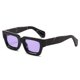 thumbnail image 3 of Gafas de sol de moda con montura pequeña, gafas de personalidad con montura cuadrada y gruesa, gafas de sol con tendencia de viento, moda duradera, 3 of 5