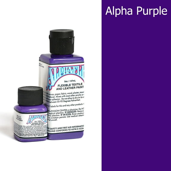 Alpha 6, AlphaFlex Leather Paint, Multiple Colors & Sizes