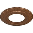 thumbnail image 3 of Ekena Millwork 9"OD x 4 1/2"ID x 1/2"P Claremont Ceiling Medallion (Fits Canopies up to 5 5/8"), Hand-Painted Polished Copper, 3 of 7