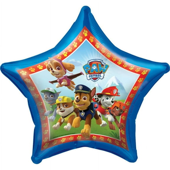 Giant Foil PAW Patrol Balloon, 34 in, 1ct