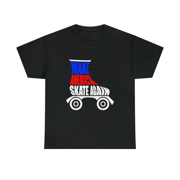 Roller Skate Vintage Make America Skate Again T-Shirt