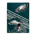 thumbnail image 1 of NORTHWEST NFL Philadelphia Eagles Raschel Throw Blanket, 60" x 80", Slant, 1 of 5