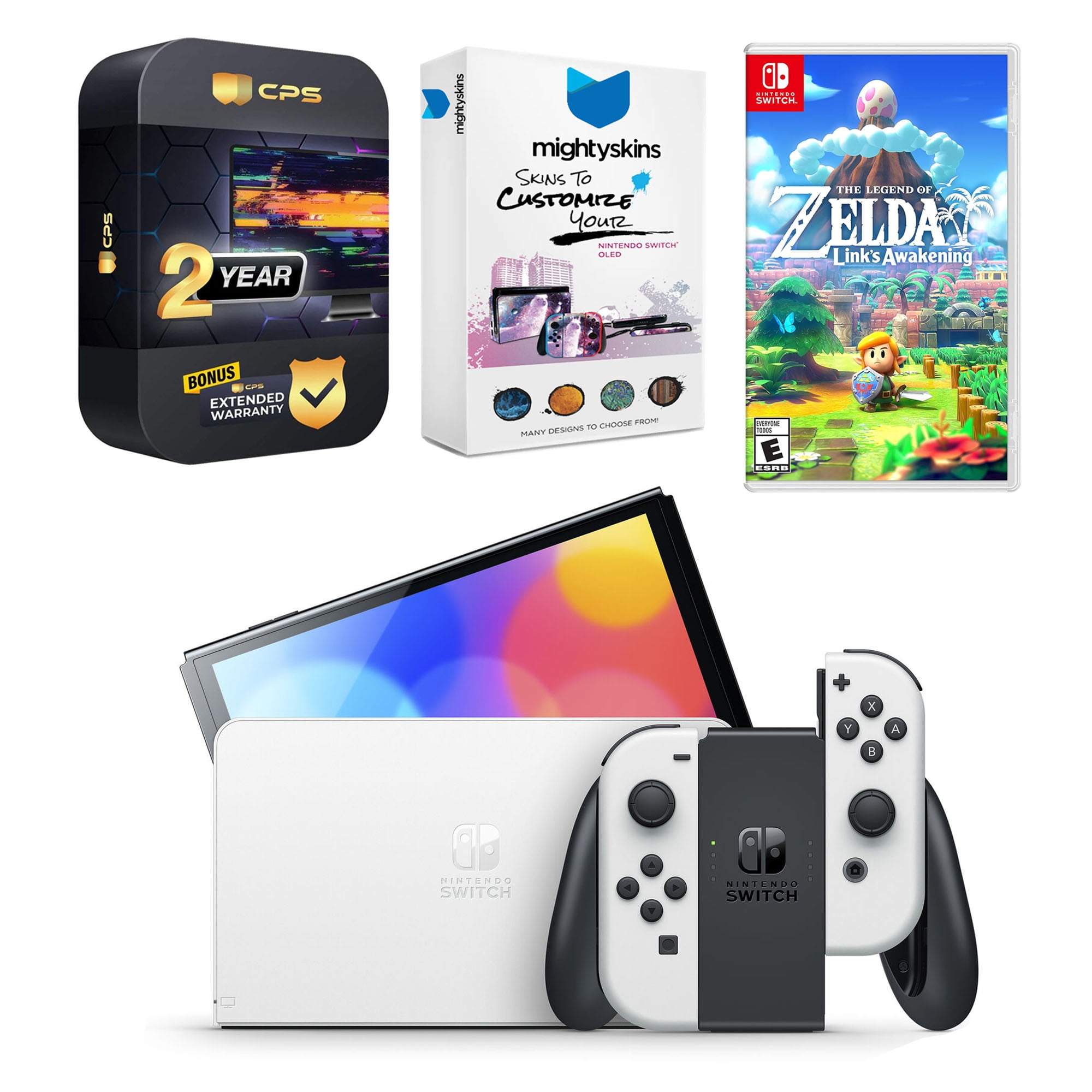 Newest Nintendo Switch (OLED Model) White Joy Con 64GB