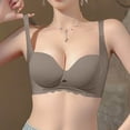 thumbnail image 3 of gbyLJF Women's Wireless Bras Solid Color Push Up Seamless Underwear Breathble Daily Bras Without Uderwire, 3 of 5