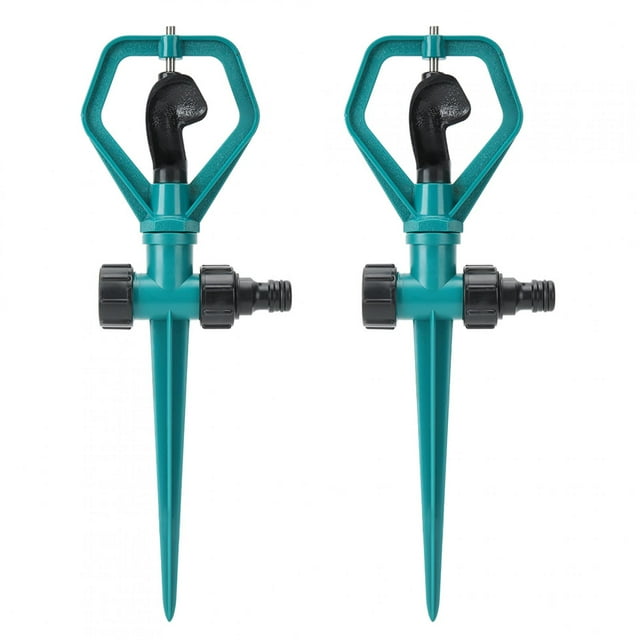 Multi-Pipe Connection Irrigation Accessories, 360 Degrees Automatic Rotating Water Sprinkler, Garden Lawn For Courtyards Vegetable Gardens