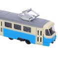thumbnail image 4 of 1:90 Kid Pull Back Car Toy Niños Aleación Simulación Modelo de coche Decoración con luz de sonido (Azul), 4 of 8
